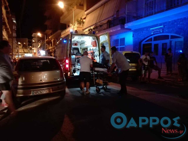 Τροχαίο με τραυματισμό στη Μπουλούκου (φωτογραφίες)
