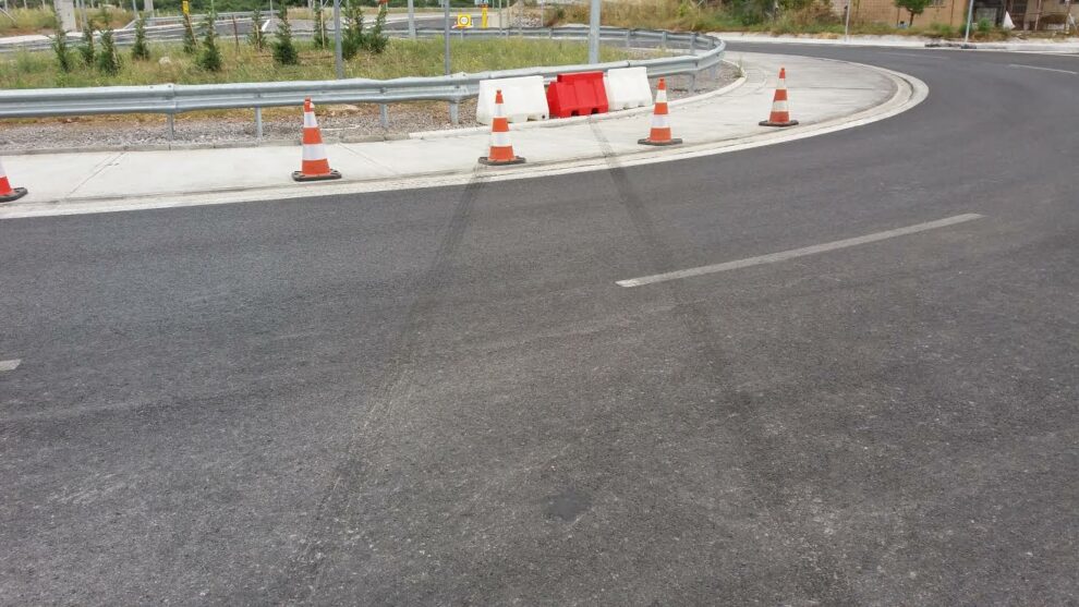 Ένα ακόμα τροχαίο στον κόμβο της Σπάρτης