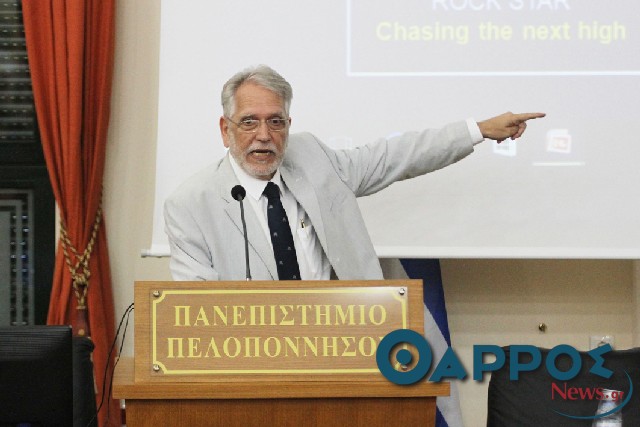 Διάλεξη του Γ. Χρούσου στην Καλαμάτα με τίτλο: «Οικονομική κρίση και διαχείριση του στρες»