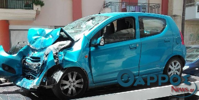 Τροχαίο με λεωφορείο του Αστικού ΚΤΕΛ στη Φαρών (φωτογραφίες)