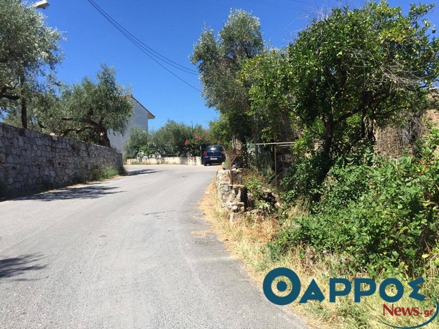 Αυτοκίνητο ντελαπάρισε στο Αρχοντικό Αβίας (φωτογραφίες)