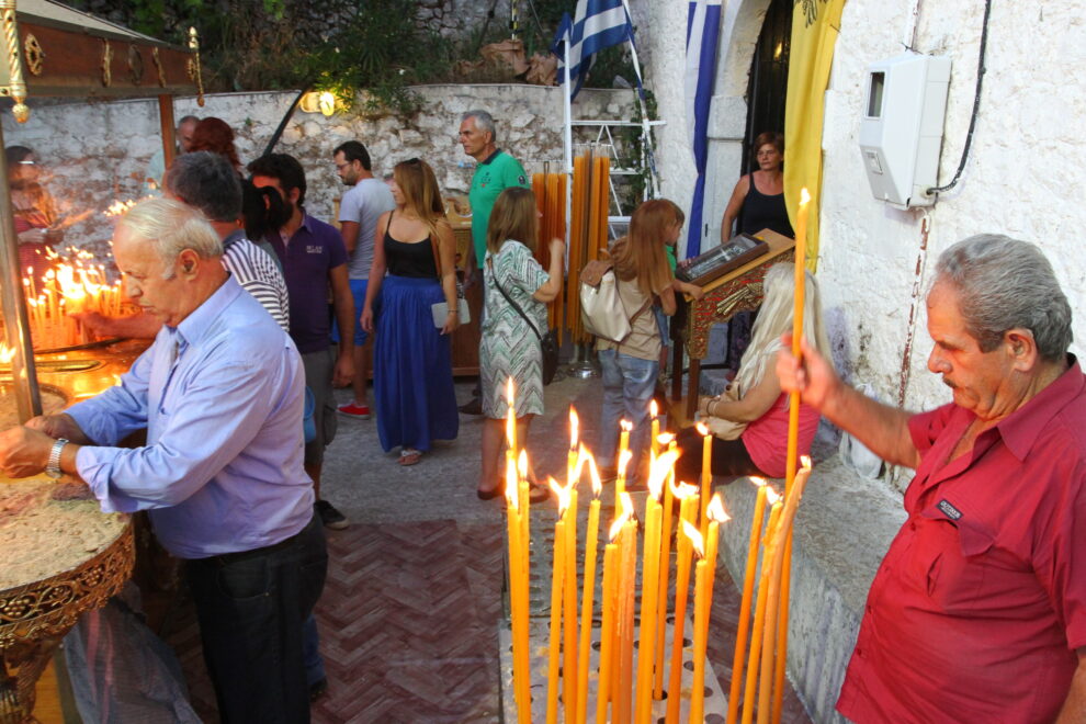 Η  εορτή της Κοιμήσεως της Θεοτόκου στην Καλαμάτα