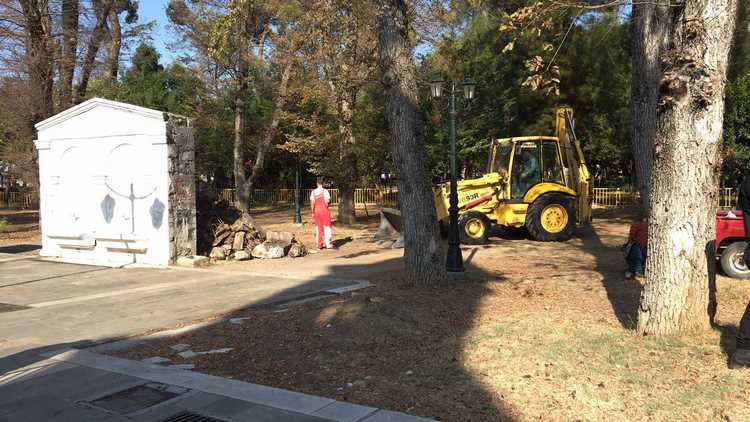 Ξεκίνησαν οι ανασκαφές για τον «χαμένο θησαυρό» στην κεντρική πλατεία της Τρίπολης