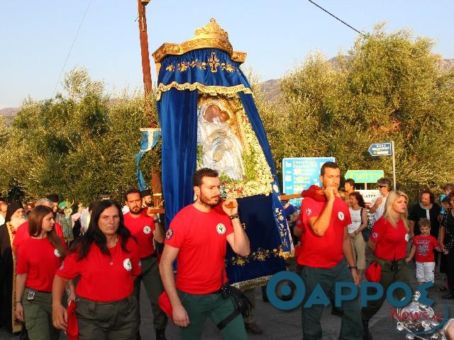 Το πρόγραμμα της καθόδου και υποδοχής της εικόνας της Παναγίας Δημιοβίτισσας
