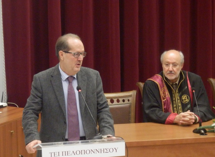 Αποχαιρετισμός στον Δ. Βελισσαρίου