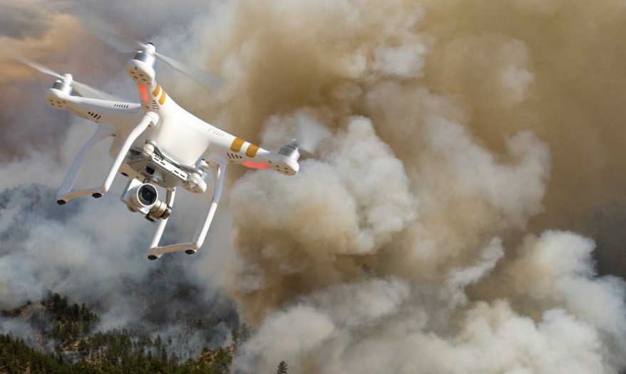 Drones κατά εμπρηστών!