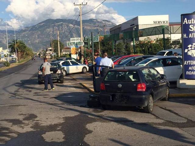 Ένα ακόμα τροχαίο στη Νέα Είσοδο Καλαμάτας