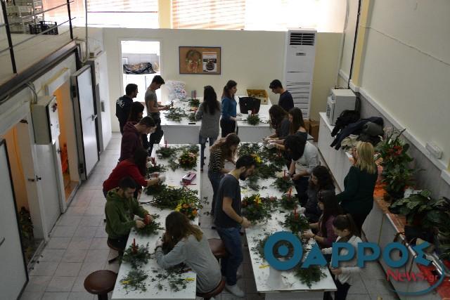 Επίσκεψη μελέτης ανθοπαραγωγών στην Καλαμάτα