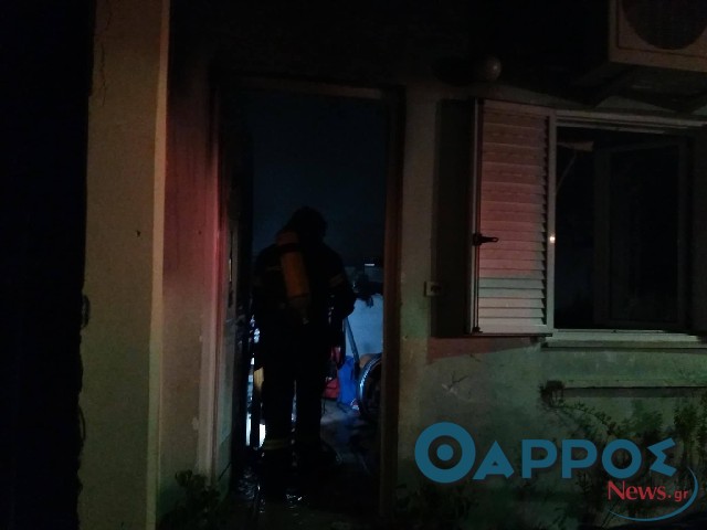 Οικογένεια κινδύνεψε να καεί μέσα στο σπίτι της στην Καλαμάτα