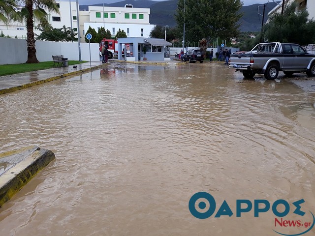 Έντονα καιρικά φαινόμενα σ’ όλη τη Μεσσηνία (φωτογραφίες και βίντεο)