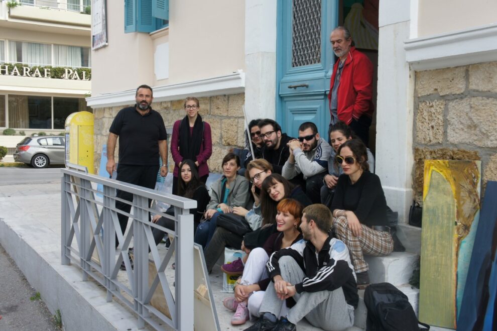 Κέντησαν, σκιτσάρισαν, ζωγράφισαν την Καλαμάτα οι σπουδαστές της Ανωτάτης Σχολής Καλών Τεχνών