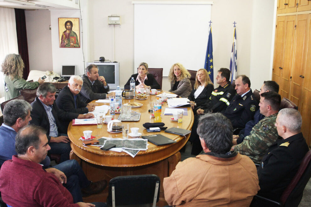«Επίκαιρη» συνεδρίαση του Συντονιστικού Οργάνου Πολιτικής Προστασίας της περιφερειακής ενότητας Μεσσηνίας
