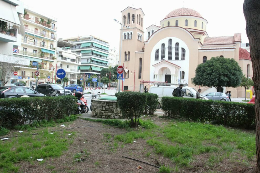 Σύριγγες στο παρκάκι των Αγίων Ταξιαρχών