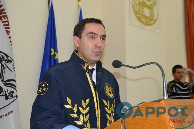 Ο πρώην πρύτανης του Πανεπιστημίου Πελοποννήσου Κώστας Μασσέλος πρόεδρος της EETT