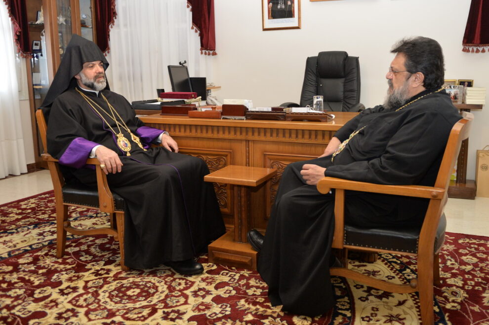 Στον Μητροπολίτη Μεσσηνίας ο Αρχιεπίσκοπος Αρμενίων Ελλάδος