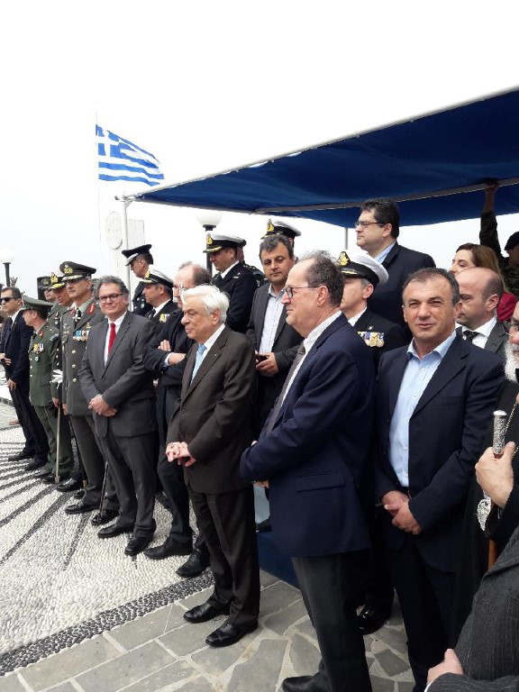 Αυστηρό μήνυμα Παυλόπουλου από τη Νίσυρο: «Σεβασμός των συνόρων μας»