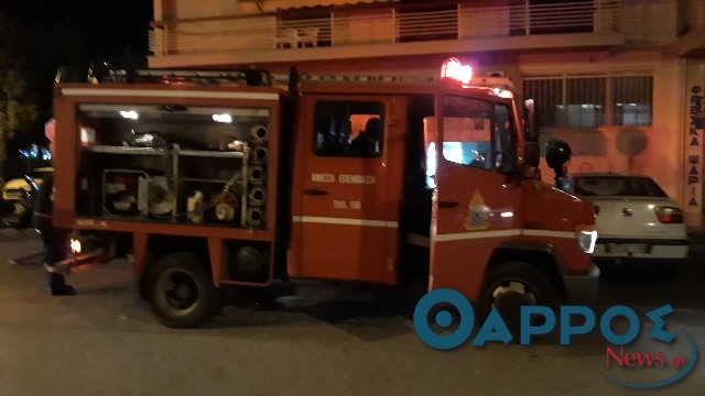 Πυρκαγιά σε καφετέρια στην οδό Μακεδονίας