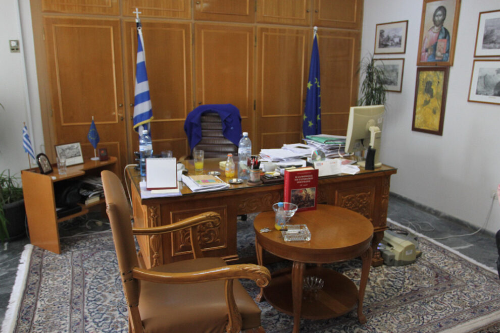 Δήλωση του Νίκου Πατσαρίνου για τις υποκλοπές στο γραφείο της αντιπεριφερειάρχη Μεσσηνίας