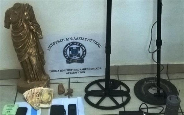 Σπάρτη: Το άγαλμα της Θεάς Υγείας γλίτωσε λίγο πριν από την πώληση