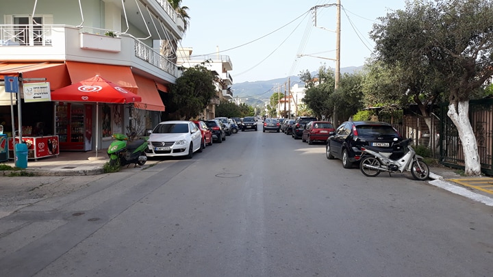 Τα έργα στην Αύρας