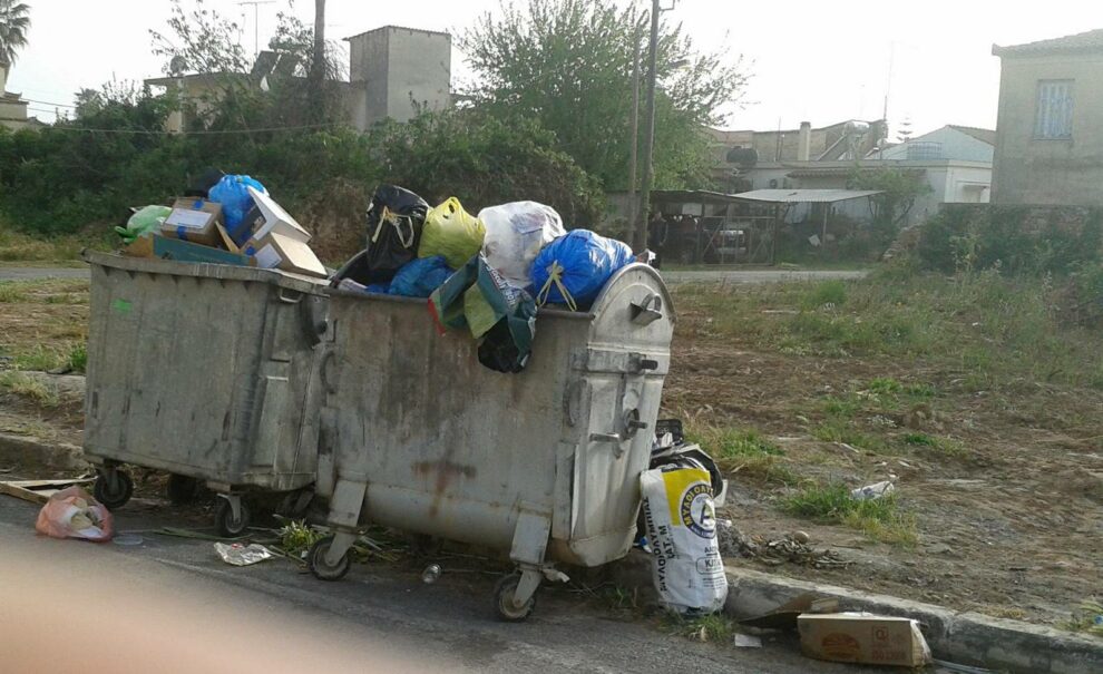 Στο μεγαλύτερο τμήμα της πόλης των Φιλιατρών  δεν έγινε αποκομιδή σκουπιδιών