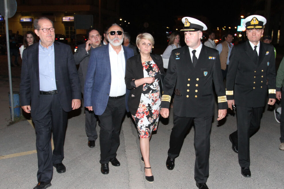 Ο υπουργός Ναυτιλίας στο λιμάνι Καλαμάτας