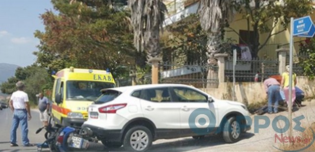 Σοβαρό τροχαίο ατύχημα με τραυματισμό στην περιοχής της Βέργας!