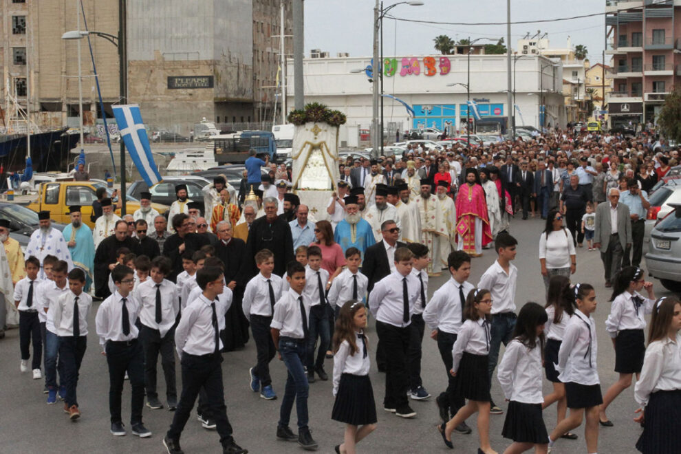 Με λαμπρότητα η χθεσινή εορτή της Αναλήψεως στην Παραλία