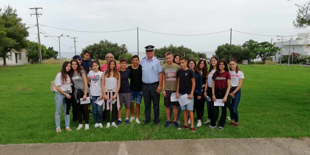 Α.Τ.: «Θεματική εβδομάδα» κυκλοφοριακής αγωγής και οδικής ασφάλειας σε μαθητές