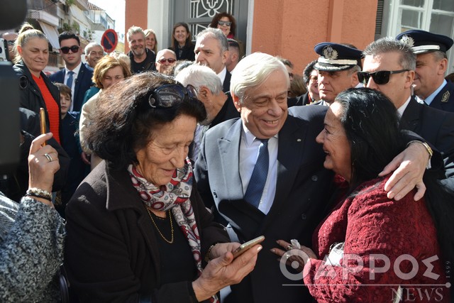 Η υπόσχεση του Προκόπη Παυλόπουλου ότι δε θα ξεχάσει την Καλαμάτα