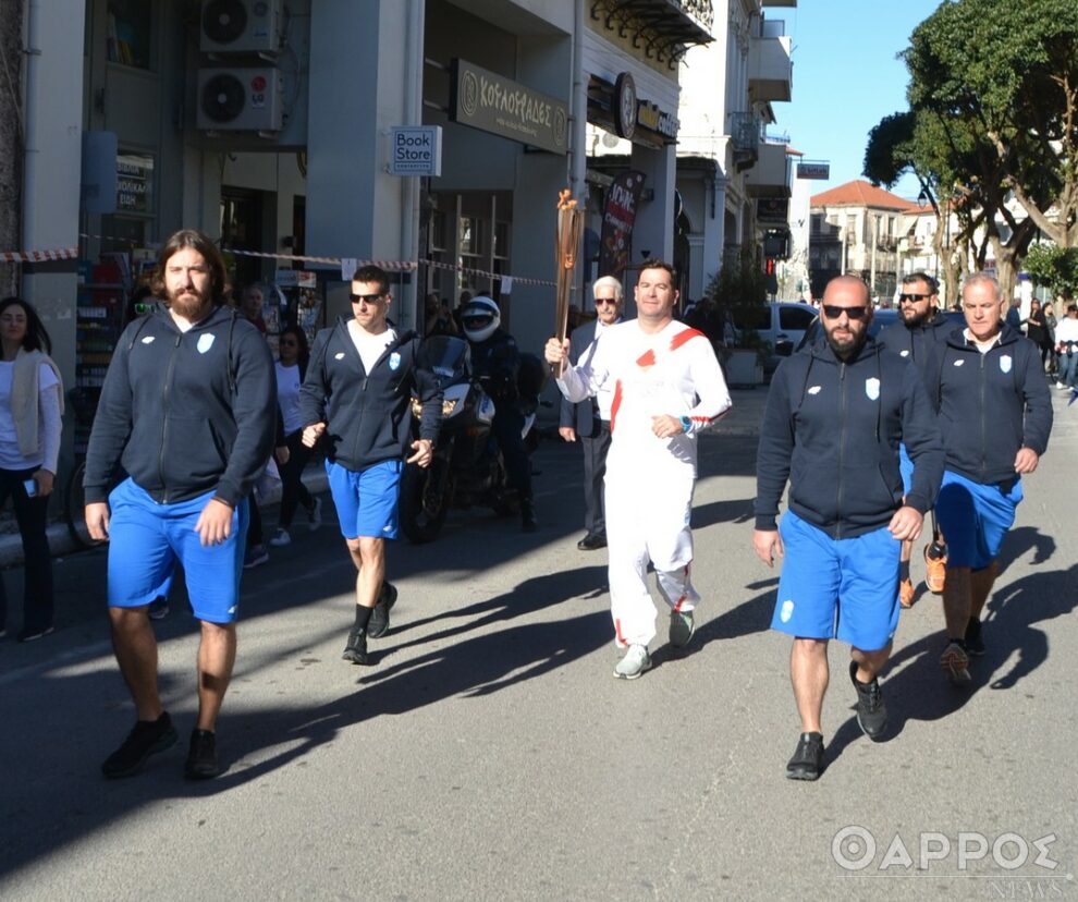 Αναχώρησε από την Καλαμάτα η Ολυμπιακή Φλόγα