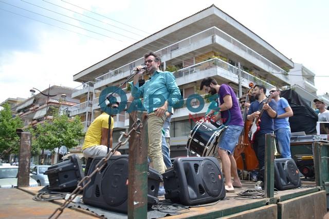 Ο Κωστής Μαραβέγιας γύρισε βιντεοκλίπ σήμερα στην Καλαμάτα (φωτογραφίες και βίντεο)