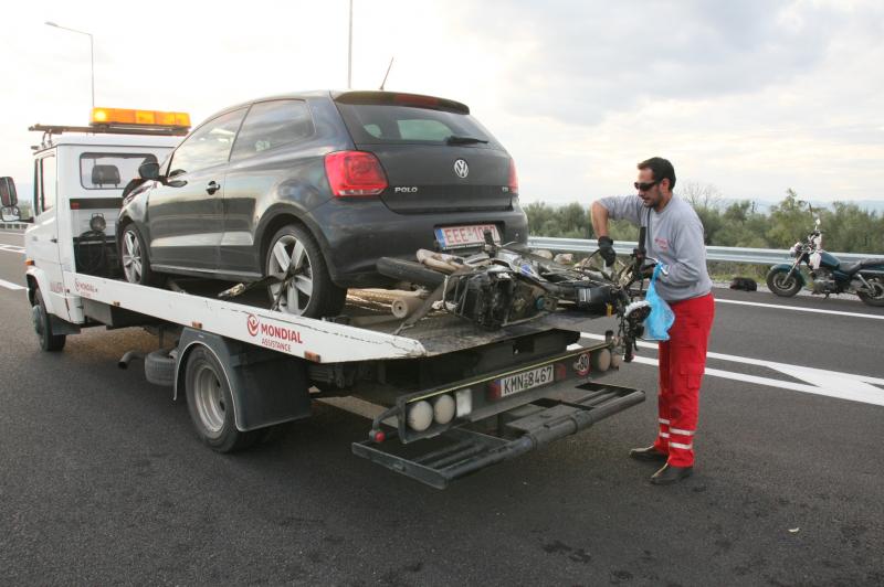 Σκοτώθηκε 60χρονος μοτοσικλετιστής