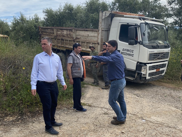 Δήμος Μεσσήνης: Με εντατικούς ρυθμούς συνεχίζεται η προσπάθεια βελτίωσης της αγροτικής οδοποιίας