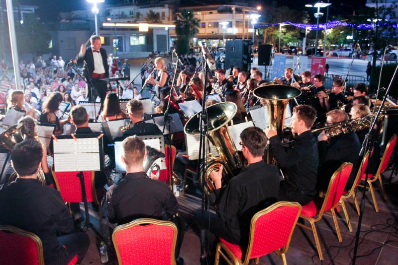 Ενθουσίασε τη Μεσσήνη η αυστριακή  Συμφωνική Ορχήστρα «Danubia Symponic Winds»