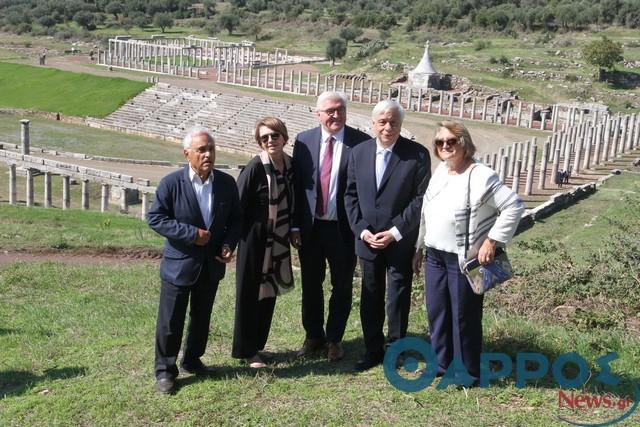 Παυλόπουλος σε Στάινμαϊερ: «Στην Αρχαία  Μεσσήνη συνυπάρχουν οι τρεις πυλώνες του κοινού μας πολιτισμού»