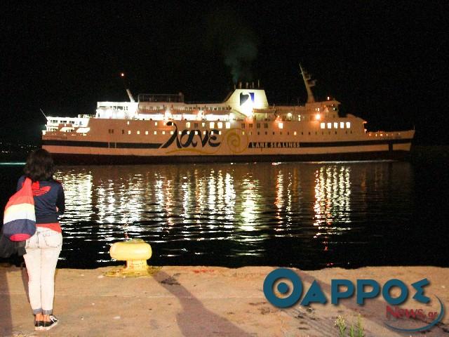 Ξεκίνησε από χθες το Βιτσέντζος Κορνάρος το δρομολόγιο Καλαμάτα- Κύθηρα- Καστέλι (φωτογραφίες)