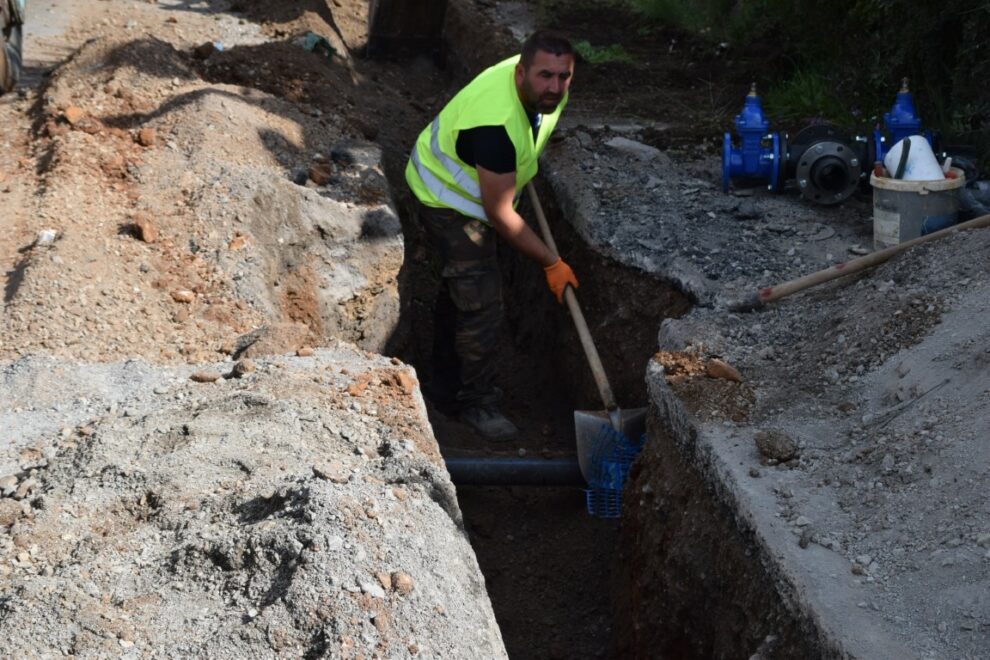 Αντικατάσταση αγωγών  Ύδρευσης στις Κοινότητες του Δήμου Καλαμάτας