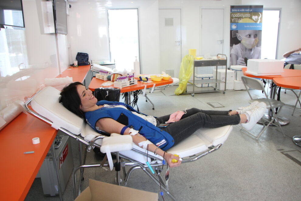 Δράση Εθελοντικής Αιμοδοσίας από το “Χαμόγελο του Παιδιού” και το Δήμο Καλαμάτας