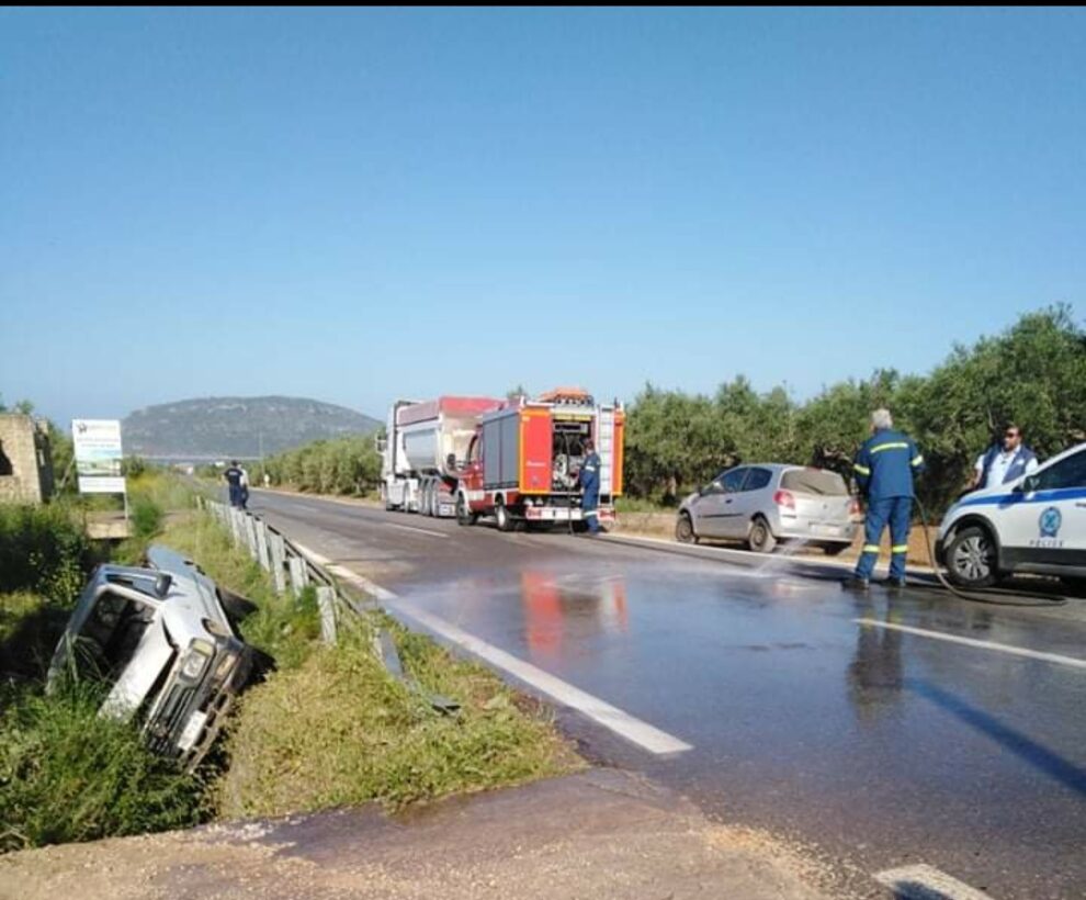 Σοβαρό τροχαίο με τραυματισμό στους Γαργαλιάνους