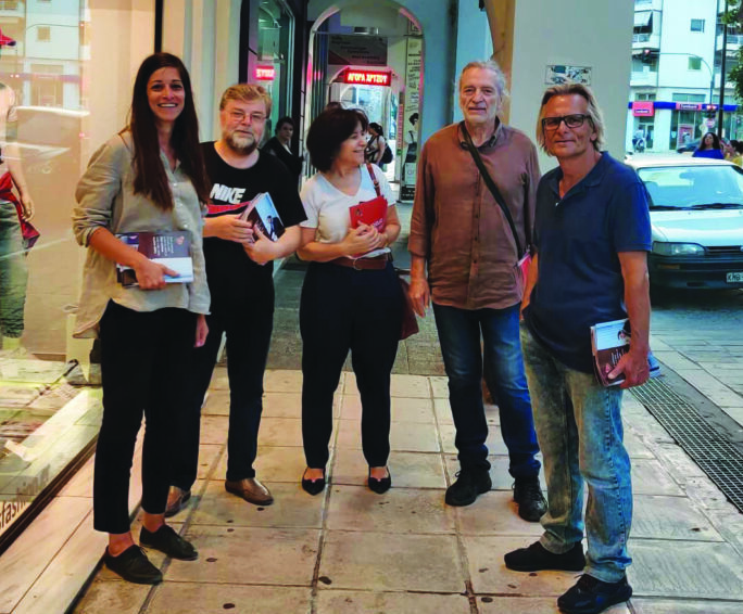 Περιοδεία στελεχών του ΣΥΡΙΖΑ στο κέντρο της Καλαμάτας