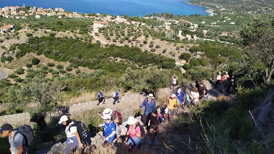 Ευκλής Καλαμάτας: Περπάτησαν στα καλντερίμια της Μάνης