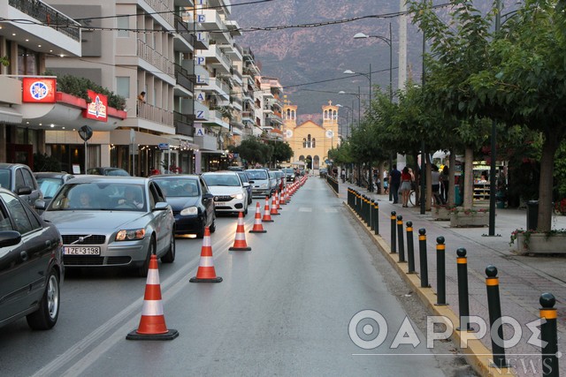 Αξιολογούνται οι προσωρινές κυκλοφοριακές ρυθμίσεις στην Καλαμάτα