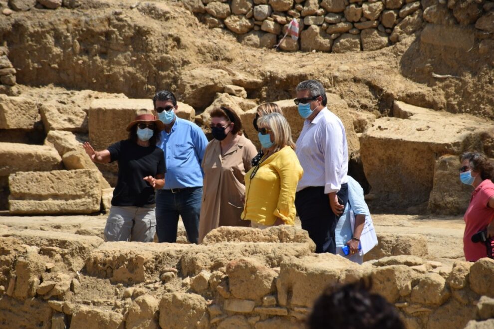 Μενδώνη για την Αρχαία Θουρία: «Ένας πολύ ενδιαφέρων  αρχαιολογικός χώρος αποκαλύπτεται…»