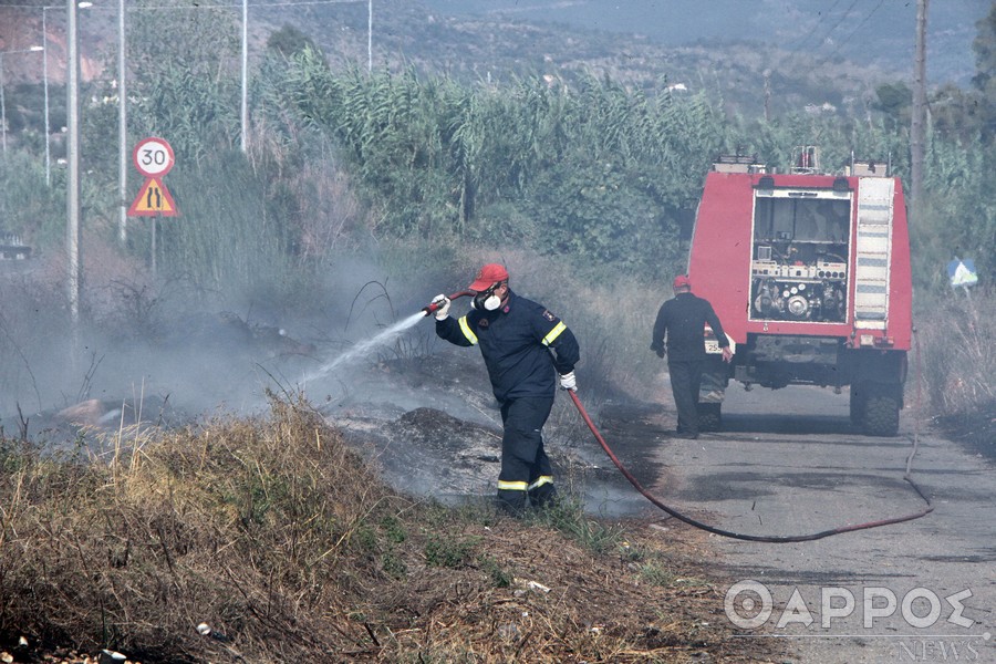 Μεσσηνία: Φωτιά στην Αμφιθέα