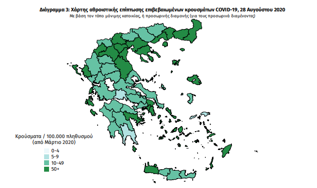 Μεσσηνία: 2 ακόμα κρούσματα κορωνοϊού ανακοίνωσε ο ΕΟΔΥ