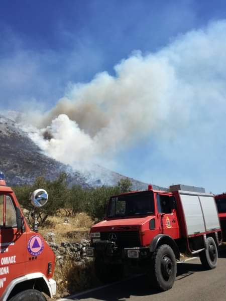 Άγιος Νίκωνας: Ο δήμαρχος Δυτικής Μάνης ευχαριστεί όσους βοήθησαν στην κατάσβεση