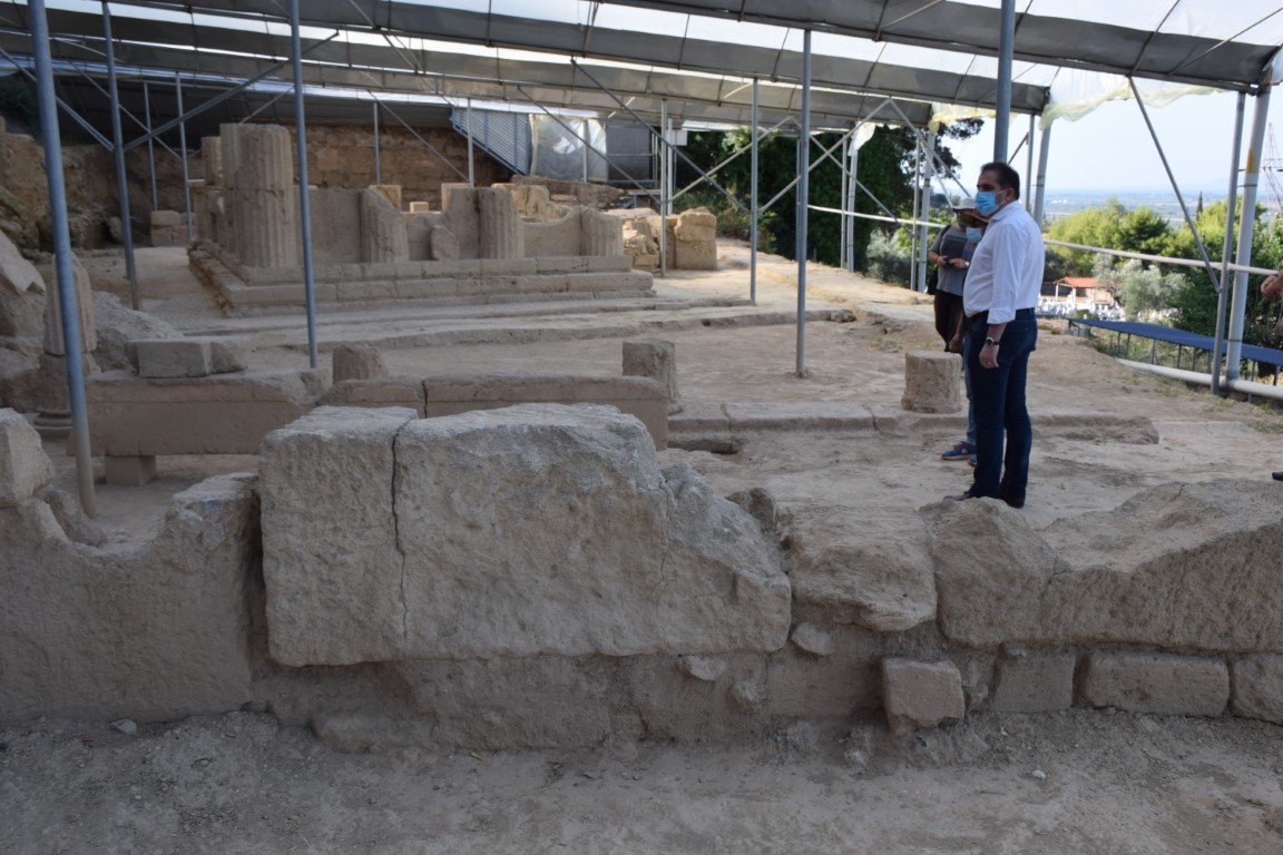 Αρχαία Θουρία: Ο Δήμος Καλαμάτας στηρίζει με πράξεις το ανασκαφικό έργο