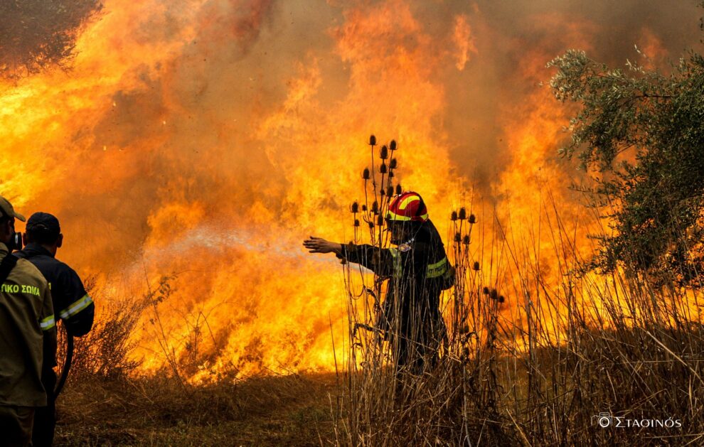 Μήνυμα από το 112: Προειδοποίηση για υψηλό κίνδυνο πυρκαγιάς στη Μεσσηνία