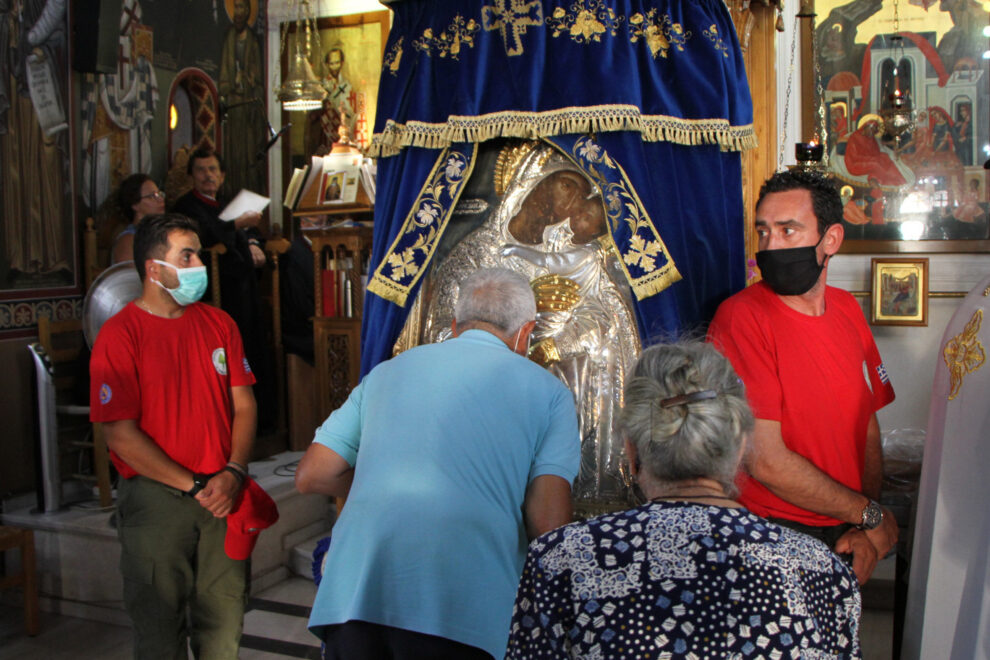 Η Καλαμάτα υποδέχθηκε την εικόνα της Παναγίας Δημιοβίτισσας